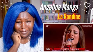 Angelina Mango  quotLa rondinequot Sanremo 2024 REACTION [upl. by Ahtnahc365]