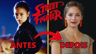 STREET FIGHTER A LENDA DE CHUNLI O FILME VEJA O ANTES E DEPOIS DO ELENCO PRINCIPAL DO FILME [upl. by Pedersen]