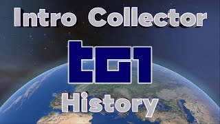 Evoluzione delle sigle del TG1 di Rai 1  Intro Collector History [upl. by Ashien]