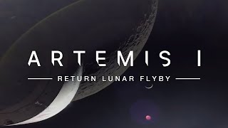 NASA’s Artemis I Mission Return Trip Lunar Flyby [upl. by Leoine]