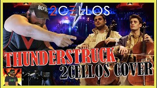 CLASSIC STRUCK  2CELLOS  Thunderstruck OFFICIAL VIDEO  REACTION [upl. by Oinafipe]