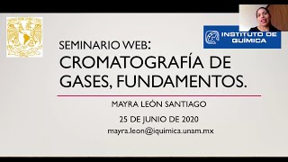 CROMATOGRAFÍA DE GASES FUNDAMENTOS Y APLICACIONES [upl. by Zigrang437]