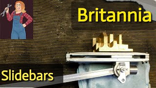 Modelworks Britannia Ep35 Crosshead Slidebars assembly livesteam [upl. by Aicilif]