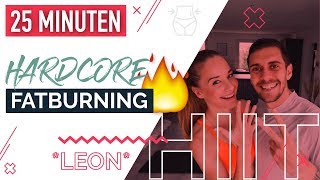 Schnell abnehmen mit diesem knackigen 25 Minuten HIIT Home Workout  LEON [upl. by Lemieux589]