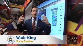 Teaching with ClassFlow Wade King Ron Clark Academy [upl. by Eikceb491]