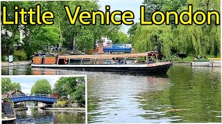 Little Venice 2024 London Paddington Basin London Walking Tour [upl. by Dearborn]