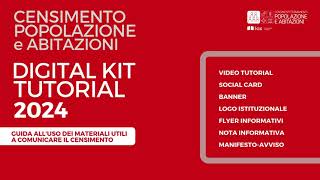 Digital Kit tutorial Censimento Permanente della Popolazione e delle abitazioni 2024 [upl. by Fadil480]