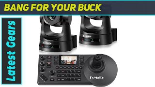 FoMaKo PTZ Camera Bundle Best Setup for Church Worship amp Live Streaming [upl. by Suoiradal]