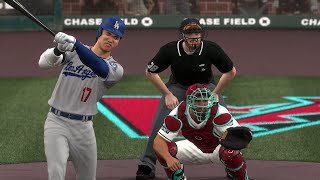 Los Angeles Dodgers vs Arizona Diamondbacks  MLB Today 91 Full Game Highlights MLB The Show 24 [upl. by Santini]