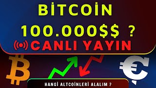 ACİL CANLI YAYIN ALTCOİN RALLİSİ KAPIDA [upl. by Inohs]