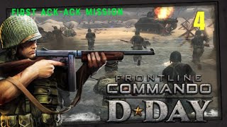 Frontline Commando DDay Walkthrough First AckAck Mission Utah Part 4 Revisited [upl. by Montanez443]