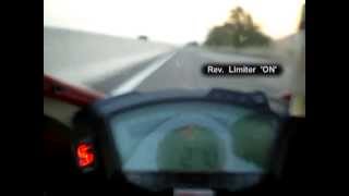 Ducati 1098s 304 top speedmpg [upl. by Balling]