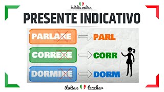 PRESENTE INDICATIVO Regular Verbs  Easy Exercises  VERBS  Italian for Beginners [upl. by Sirred597]