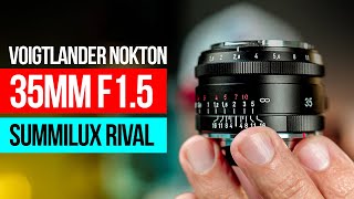 Voigtlander Nokton 35mm f15  LEICA Summilux Rival [upl. by Whallon]