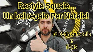 Bellissimi Restyle Squale per un bel regalo di Natale T185 carbon e 1545 acciaio [upl. by Aillij]