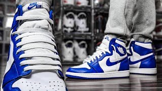 How To Lace Air Jordan 1 High OG 7 EASY WAYS Tutorial [upl. by Tuorah]