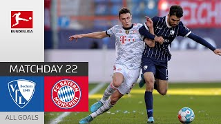 Bochum Shocks Bayern  Bochum  Bayern München 42  All Goals  Matchday 22 – Bundesliga 2122 [upl. by Mallis]