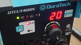 DuraTech No Touch Pilot Arc Entry Level Plasma Cutter [upl. by Aiseneg]