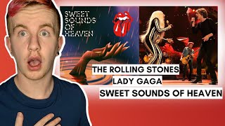 THE ROLLING STONES amp LADY GAGA  SWEET SOUNDS OF HEAVEN  REACTION [upl. by Caria]