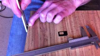 iPhone 5 NanoSIM cutting from MicroSIM or MiniSIM [upl. by Nodnerb]