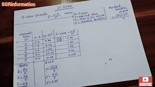 How to calculate Zscore in HindiSGRinformation [upl. by Acim593]