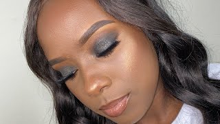 Easy Smokey Eye Makeup Tutorial  WOC  Beginner Friendly [upl. by Ordnael927]