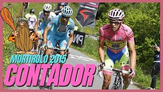 Epic comeback in the MORTIROLO – Alberto CONTADORs best attacks GIRO dItalia 2015 [upl. by Belinda434]