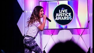 SOPHIA GRACE SINGS  WHY U MAD  Live Performance [upl. by Leibman]