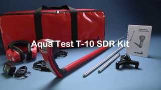 Aqua Test T10 SDR Kit Quick Look Video By Pipe Tools Inc [upl. by Mariya]