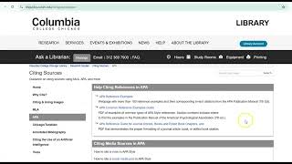 Creating APA Citations for a YouTube Video [upl. by Arel]