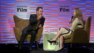 SBIFF 2018  Sam Rockwell Discusses Meeting George Clooney quotCollinwoodquot amp quotConfessionsquot [upl. by Nylegna]