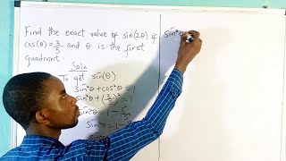 TRIGONOMETRY Use of TRIG IDENTITIES [upl. by Tsew]