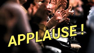 Applause Sound Effect  Cheering Crowd  Long Version [upl. by Kevin]