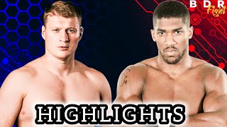 Alexander Povetkin Russia vs Anthony Joshua England Tko  Boxing Fight Highlights [upl. by Fulmis]