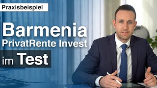 Lohnt sich die Barmenia PrivatRente Invest [upl. by Neslund563]