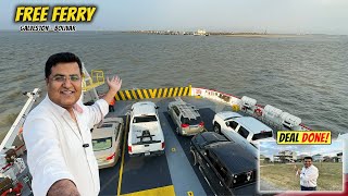 Free Ferry ke maze 🤗 Houston to Galveston ⛴️  long drive 🛣️ USA Vlog 🇺🇸 [upl. by Romeu]