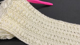 Wow Super Easy and Beautiful Stitch Baby Blanket Pattern Tutorial 🍼✨ crochet knitting [upl. by Erreit]