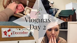 Vlogmas 2023 Day 2  Thrifted Christmas Projects  Day in the Life of a Stay at Home Mama of 4 [upl. by Ruthanne]