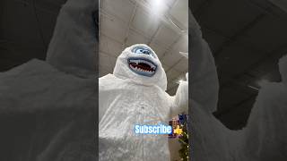 Giant Abominable Snow ❄️ man lowes [upl. by Aklog781]