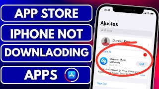 App Store not Downloading Apps  iPhone not Installing Apps from App Store Cannot Download Apps Fix [upl. by Brest]