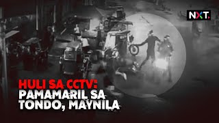 Huli sa CCTV pamamaril sa Tondo Maynila [upl. by Froehlich]