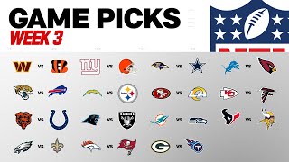 Week 3 Game Picks [upl. by Nahtaoj]