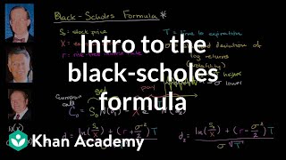 Introduction to the BlackScholes formula  Finance amp Capital Markets  Khan Academy [upl. by Nidla]