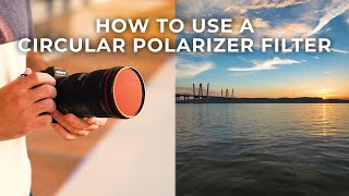 How to Use Circular Polarizer Filters CPL Filter Shorts [upl. by Vasili]