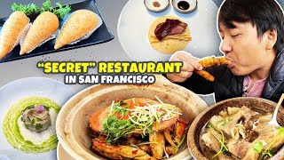 Chinese LUXURY “Private Home Dishes” Restaurant amp Best Spicy Dungeness Crab in San Francisco [upl. by Siron]