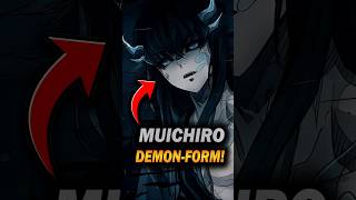 WHAT IF MUICHIRO BECOME A DEMON DEMON SLAYER EXPLAIN shorts demonslayer [upl. by Annor360]