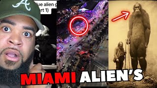 Weird and Creepy TikToks Of 10 Foot Aliens Invading MIAMI That will Have you QUESTIONING Everything [upl. by Ennazzus]