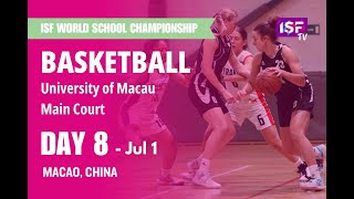 ISF WSC Basketball 2024  Day 8  Girls match [upl. by Dart]