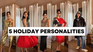 5 HOLIDAY PERSONALITIES STYLED FROM quotHUSBAND 5 AUNT TO CHIC GRANDMA WITH A TWIST [upl. by Petite]