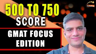 How Ankit Scored 750 on His First GMAT Attempt A Success Story  VerbalHub [upl. by Bridgette]